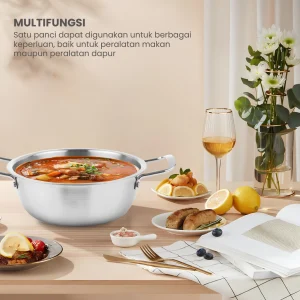 Funkoo Noodle Pot Stainless Steel Panci Ramyun Korea
